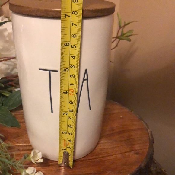 RAE DUNN CLASSIC TEA STORAGE CONTAINER/ JAR - Picture 6 of 6
